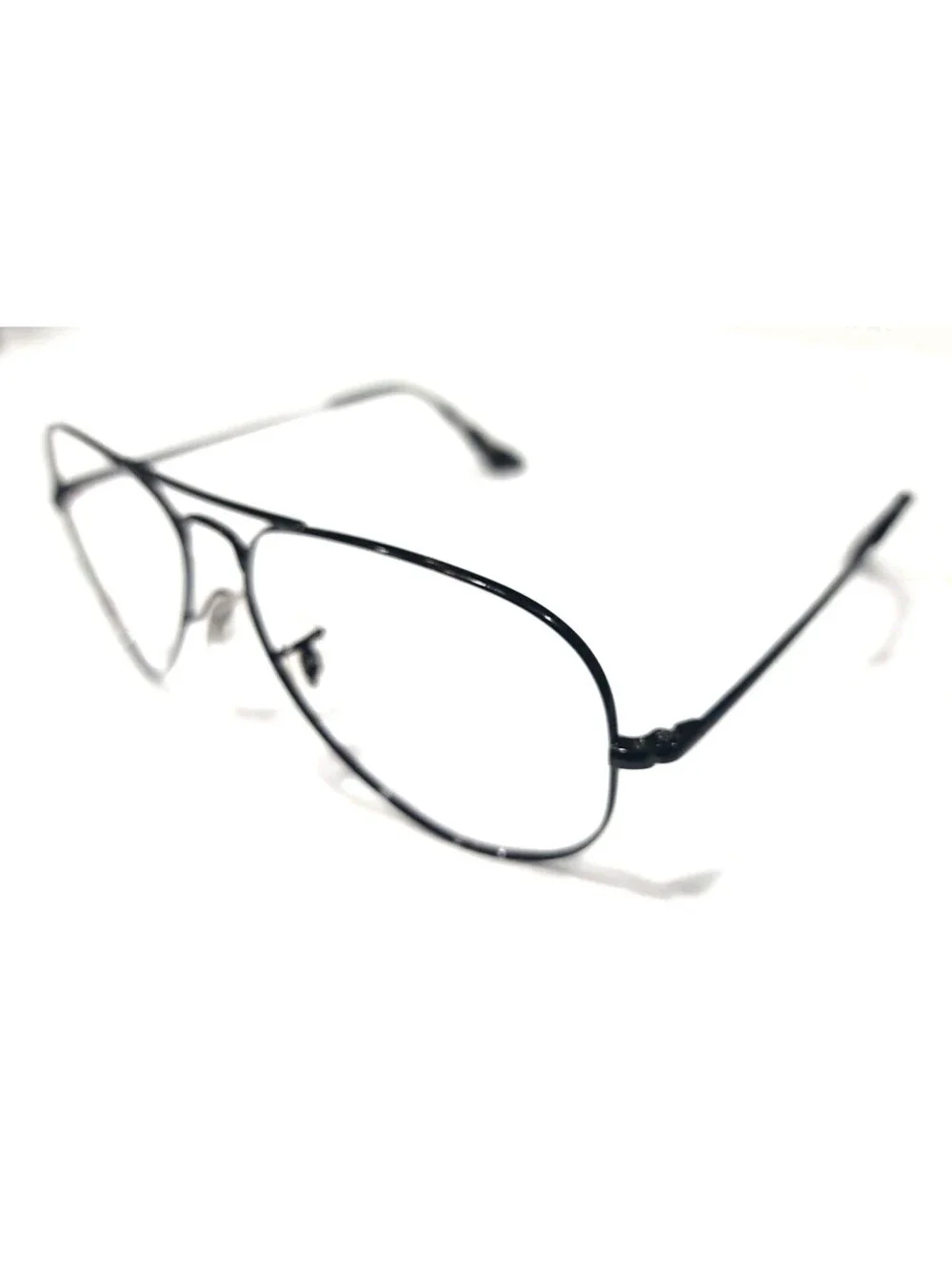 Ray Ban RB3689 9148/31 140 Black Aviator Sunglasses Frame 58-14 140 Italy